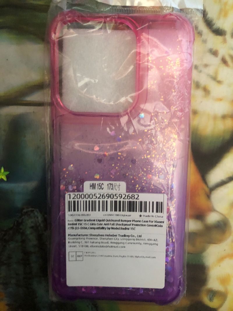 Funda Xiaomi Redmi 15C Gradiente Glitter afbeelding 4