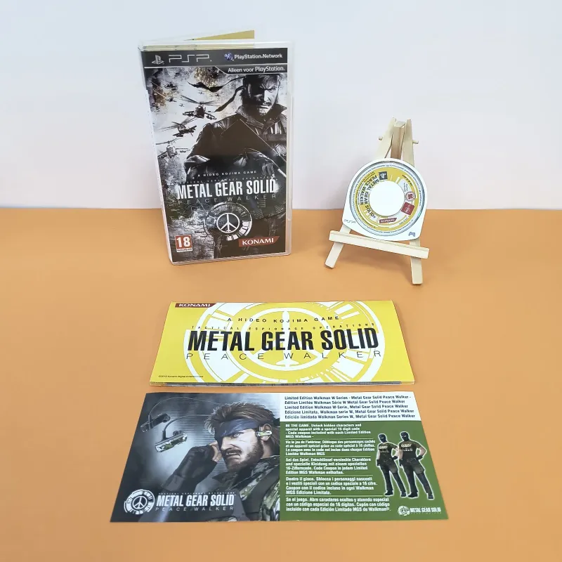 Juego METAL GEAR SOLID PEACE WALKER para Sony PSP
