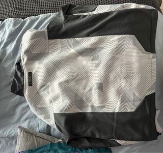 Chaqueta Nike Air Vintage Gris y Blanca