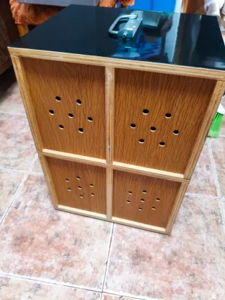 Transportín de  Jilgueros canto en Negro brillo.