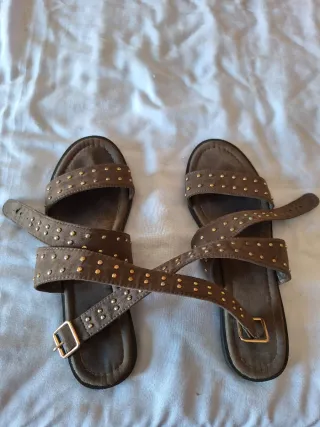 Sandalias marrones mujer talla 38