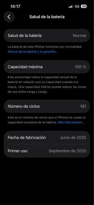 iPhone 16e 128GB Negro