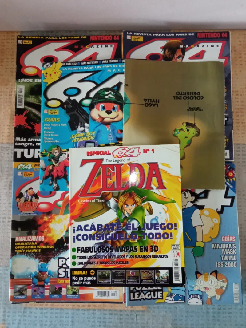 Magazine 64 (1-41) + Guía Zelda/poster desplegable
