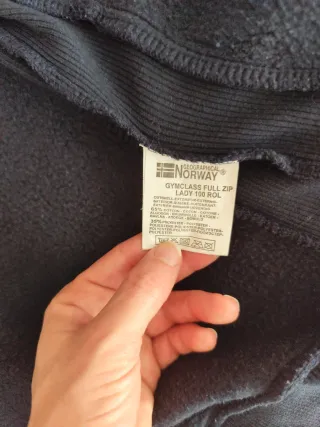 Chaqueta Geographical Norway Negra Roja