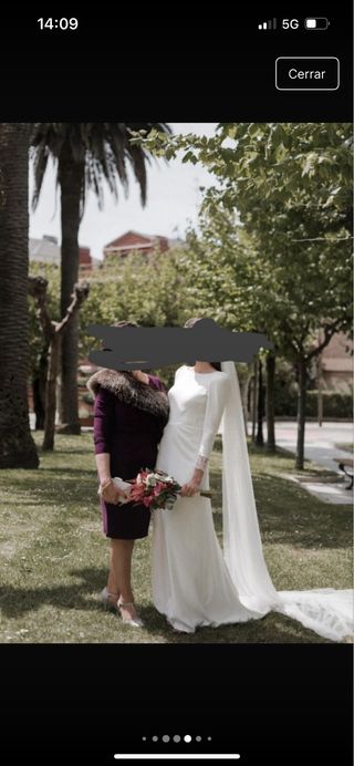 Vestido de Novia Beba's Blanco talla 38