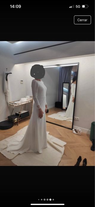 Vestido de Novia Beba's Blanco talla 38