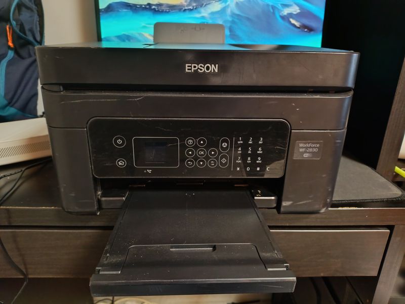 Impresora Epson WorkForce WF-2830 Negra afbeelding 3