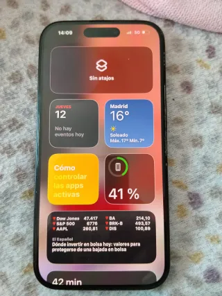 iPhone Negro - Salud Batería 100%
