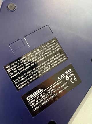 Casio LD-50 Digital Drum con Lighting Guide System