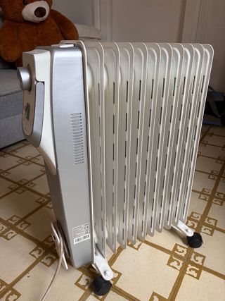 Radiador Eléctrico Grande Blanco