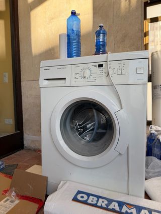 Lavadora Siemens carga frontal