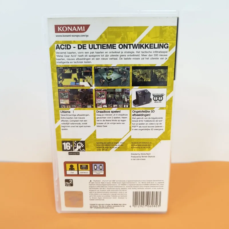 Juego METAL GEAR ACID 2 AC!D para Sony PSP afbeelding 6