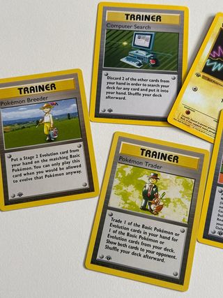 Pack Cartas Pokémon Primera Edición