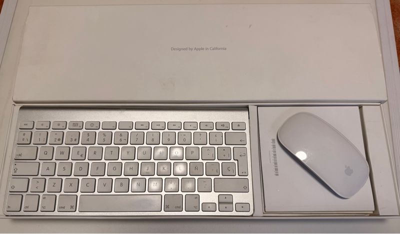 Teclado y Ratón Apple