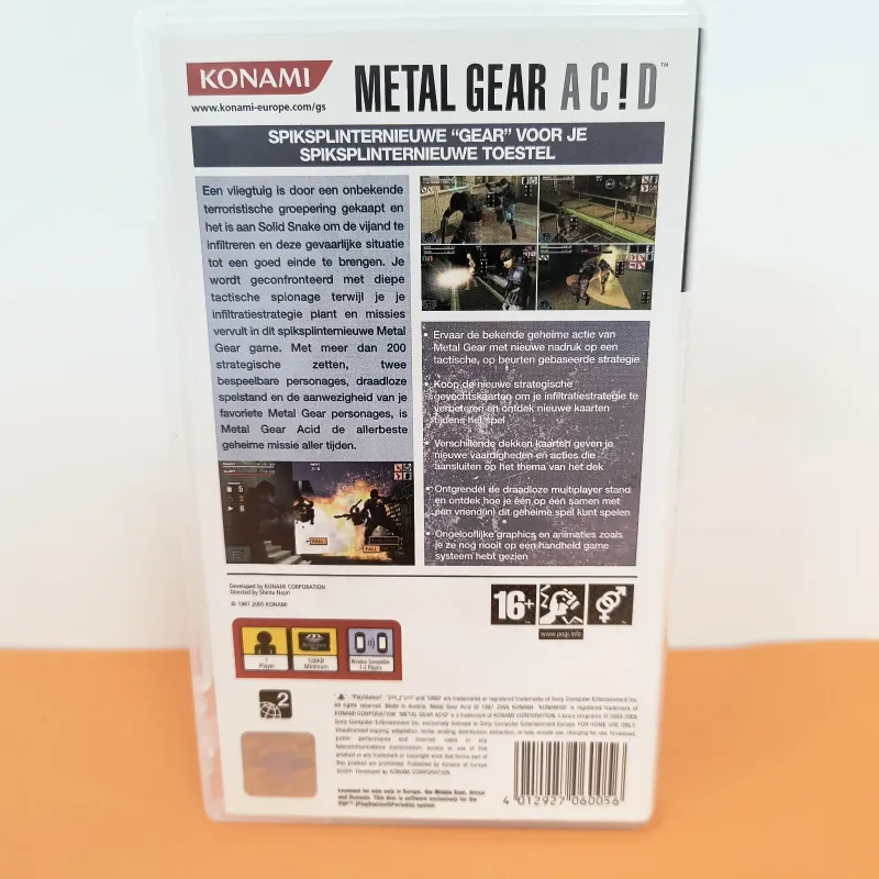 Juego METAL GEAR ACID AC!D para Sony PSP afbeelding 6