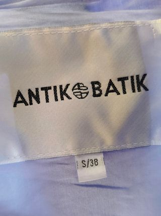 Kimono Antik Batik bordado algodón ligero Talla S