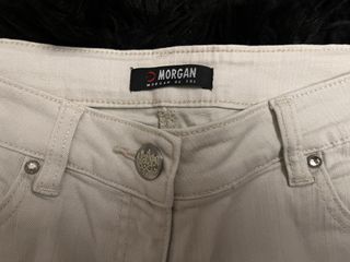 Pantalón Pirata Beige Talla 40 Morgan