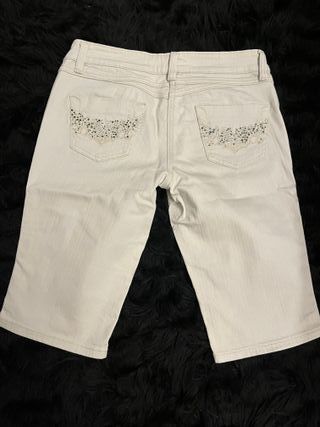 Pantalón Pirata Beige Talla 40 Morgan