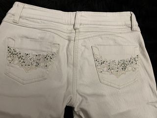 Pantalón Pirata Beige Talla 40 Morgan