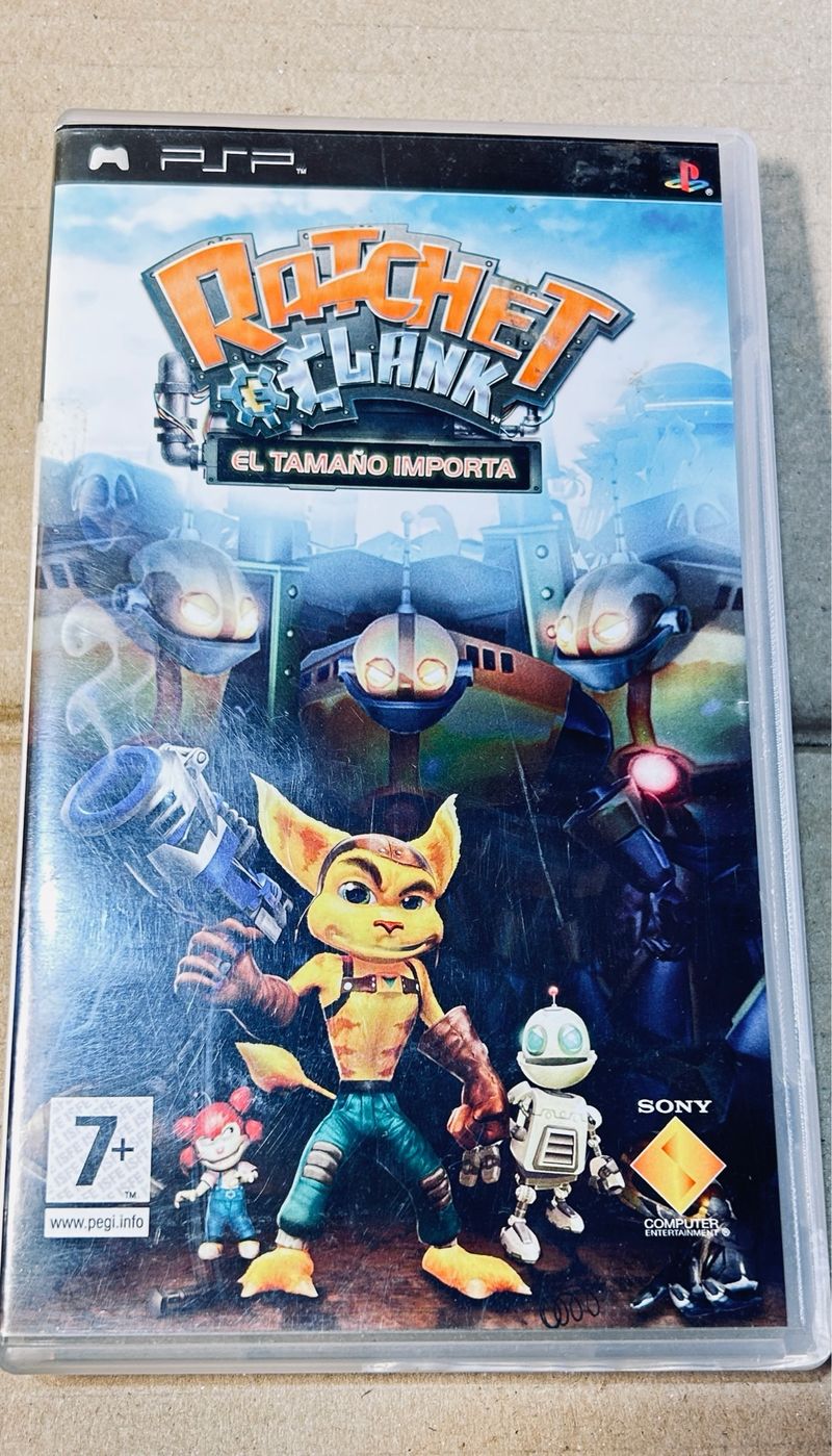 Ratchet & Clank: El Tamaño Importa PSP