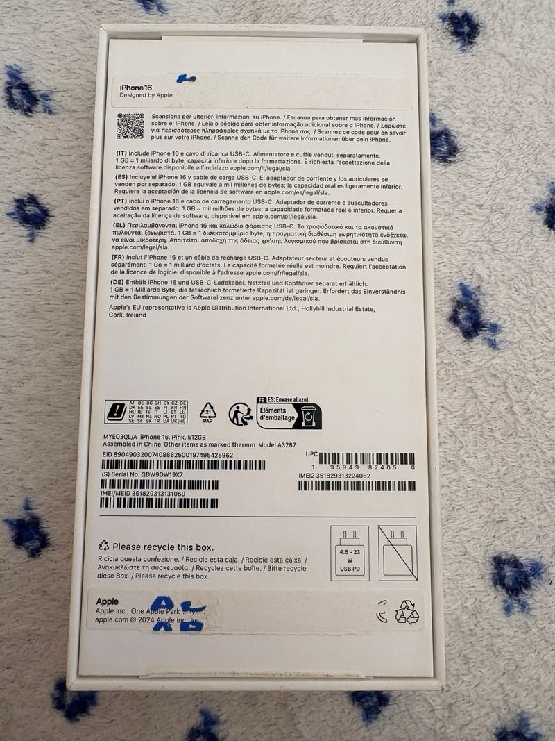 iPhone 16 Rosa 512 GB afbeelding 6
