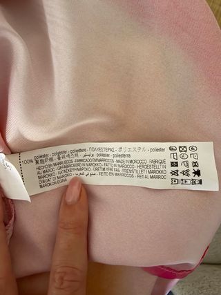 Camisa Tie Dye Zara