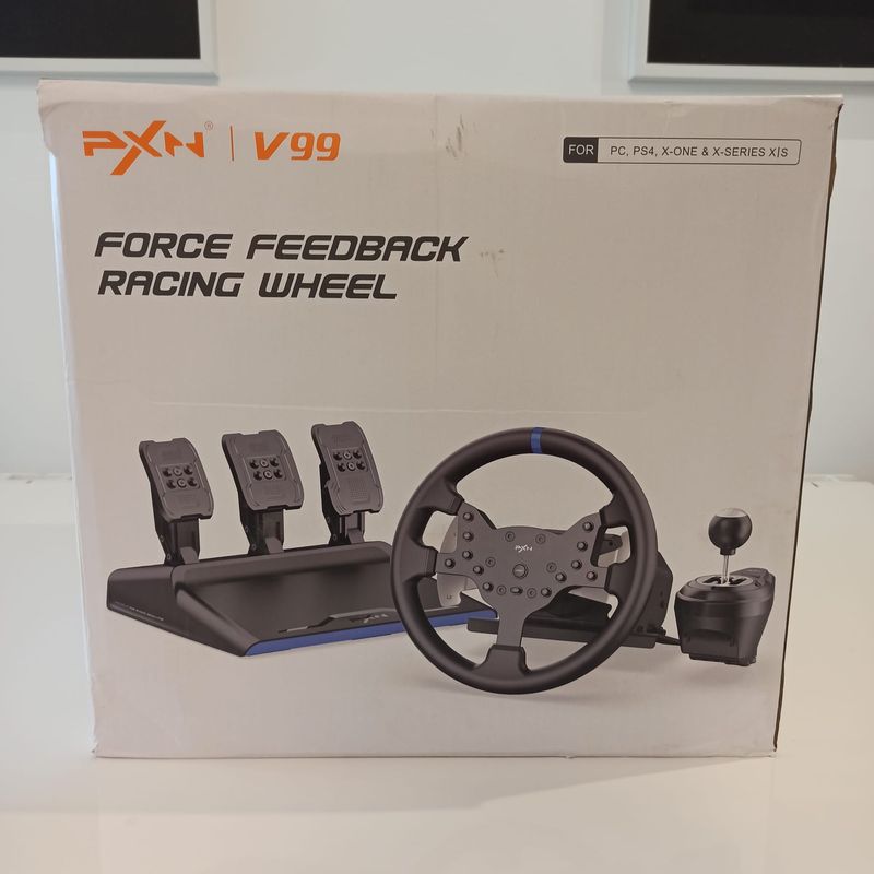 Volante PXN V99 Force Feedback + pedales afbeelding 10