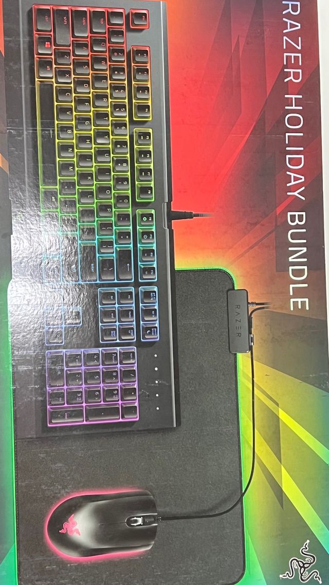 Razer pack teclado y raton