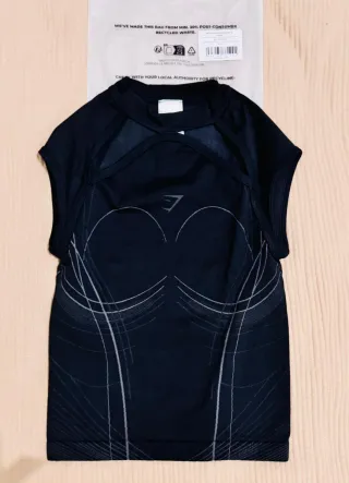 Gymshark Sujetador Deportivo Estampado XXS