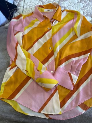 Camisa Mango rayas Talla XS