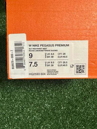 Zapatillas Nike Pegasus Mujer 40.5 Rosa