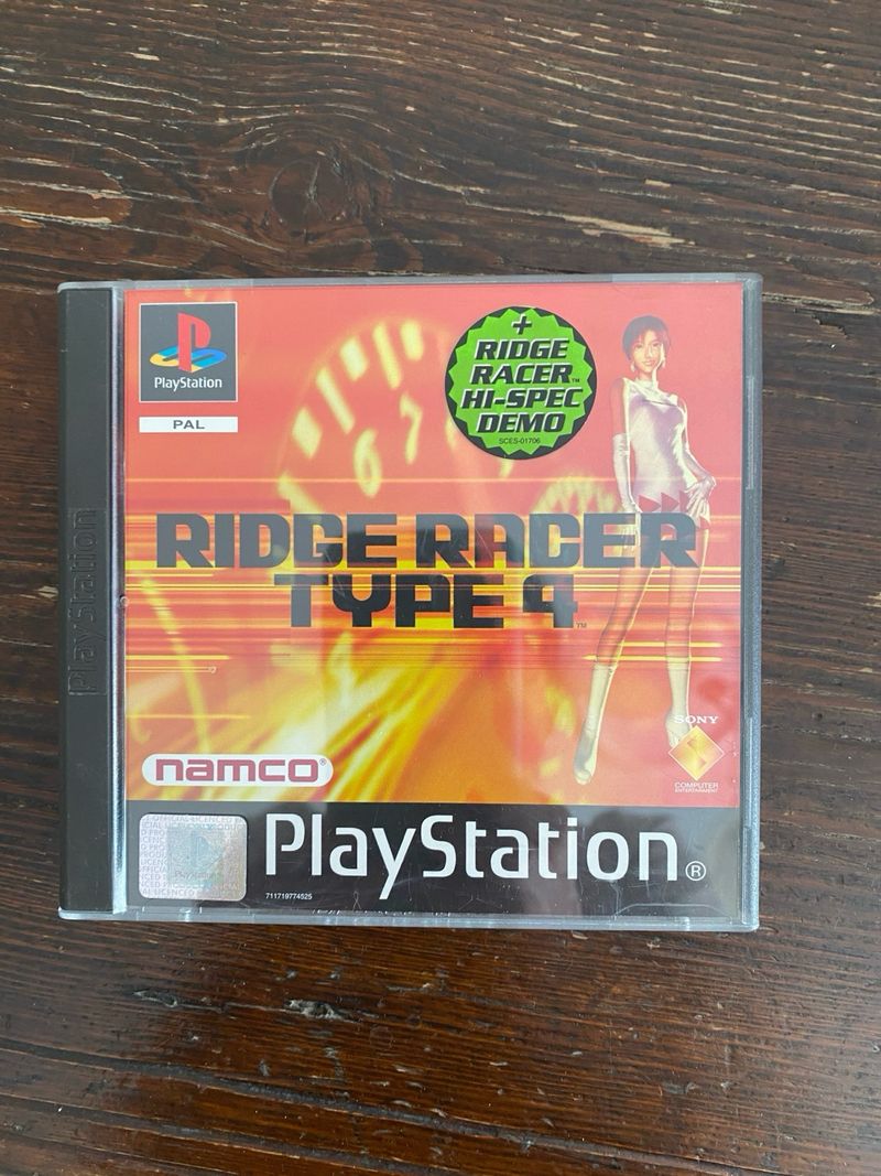 PlayStation 1 Ridge Racer Type 4 Demo PAL