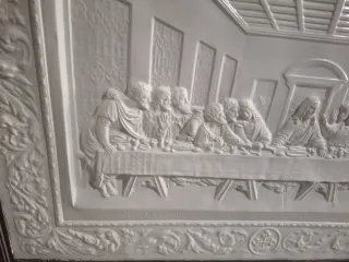 Cuadro La Última Cena de Metal