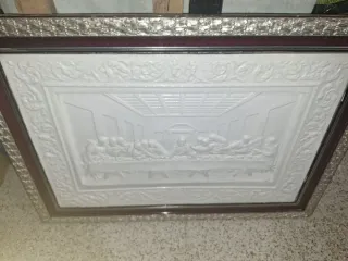 Cuadro La Última Cena de Metal