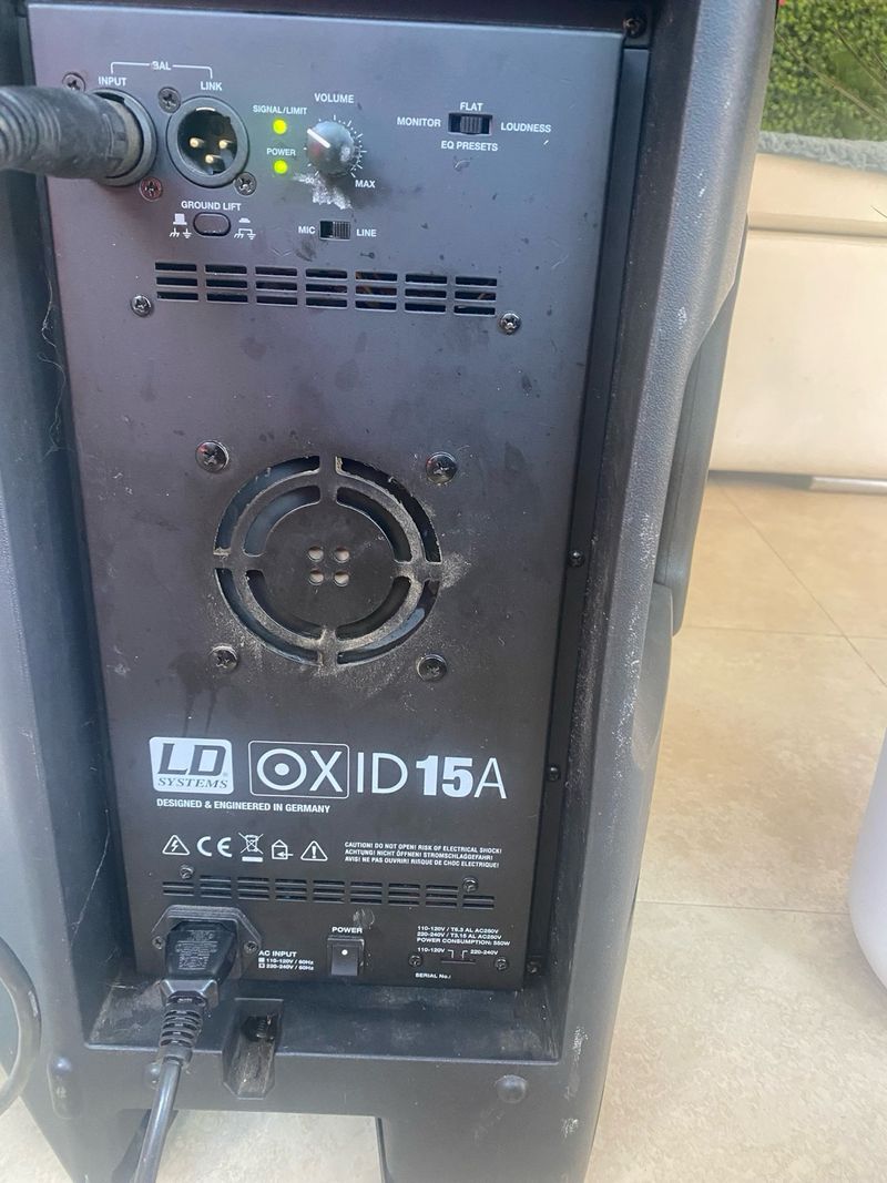 Altavoz LD Systems 15A Negro , venta de pareja afbeelding 2