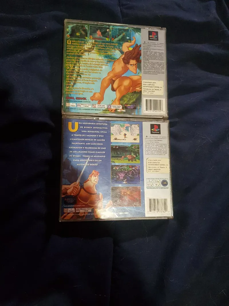 Juegos PS1 Tarzán y Hércules (Platinum) afbeelding 2