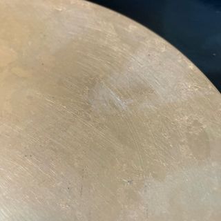 Set 2 Bajoplatos Dorados Metal