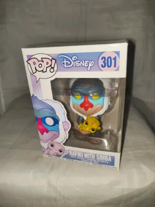 Funko Pop Disney 301 Rafiki con Simba