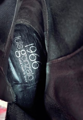 Botas de Cuero Luis Gonzalo Talla 38