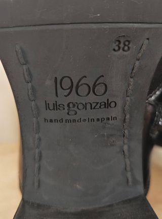 Botas de Cuero Luis Gonzalo Talla 38