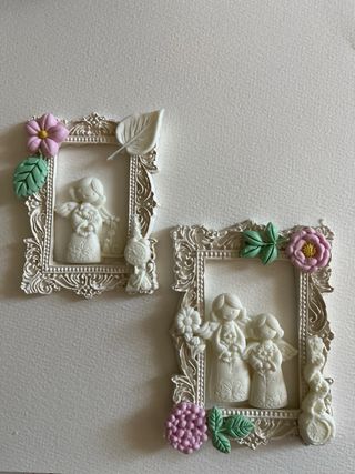 Figura de porcelana fría estilo antiguo