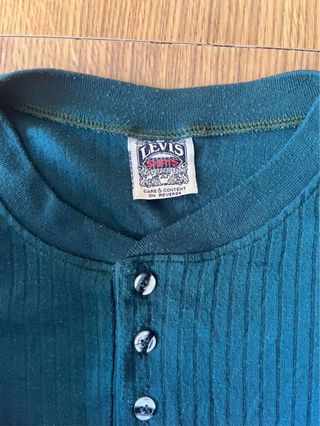 Polo Levi's verde oscuro manga corta Talla L