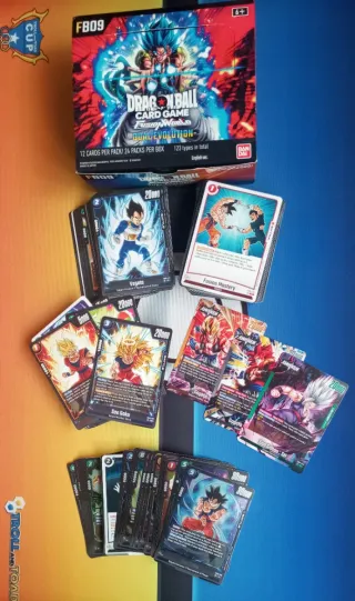 Lote 254 cartas Dragon Ball FB09
