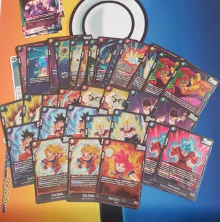 Lote 254 cartas Dragon Ball FB09