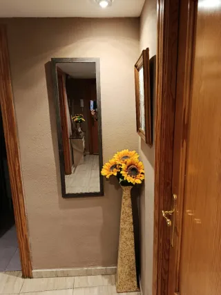 Espejo Marco Madera marrón