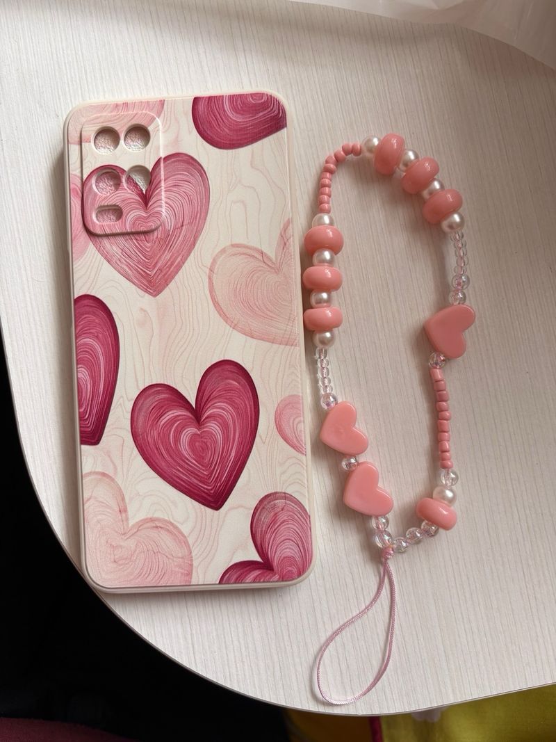 Funda móvil OPPO A54 Corazones Rosas afbeelding 2