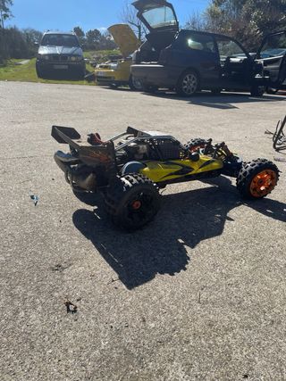 Coche radiocontrol gasolina