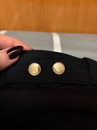 Chaqueta acolchada Zara azul marino