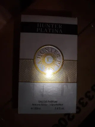 Perfume Hunter Platina 100ml Hombre
