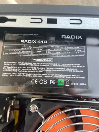 Ordenador para piezas